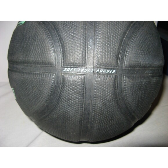 Nike Outdoor Competition Dominate Basketball 29.5in Black & Light Blue Ball - Picture 3 of 3